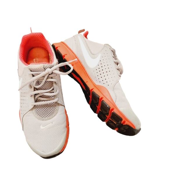NIKE H20 REPEL GRAY ORANGE ATHLETIC SHOES SIZE 8.5 - Picture 1 of 8